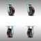 Service Caster 5 Inch SS Polyurethane Caster Set with Roller Bearings 2 Swivel 2 Rigid SCC SCC-SS30S520-PPUR-2-R-2 - alternate 5
